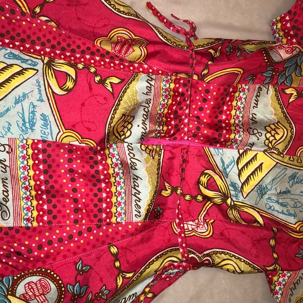 Oilily girls kids dress     100% silk - Picture 6 of 8